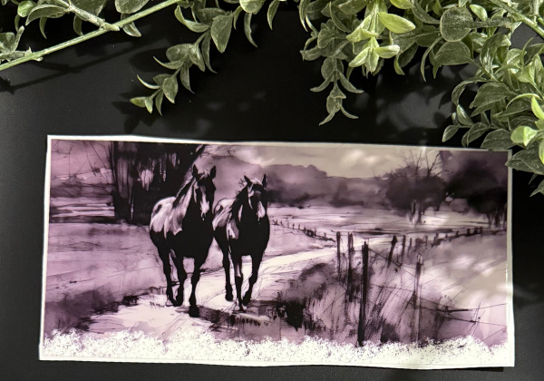 Tumbler Decal - Horses