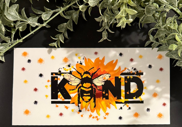 Tumbler Decal - Bee Kind