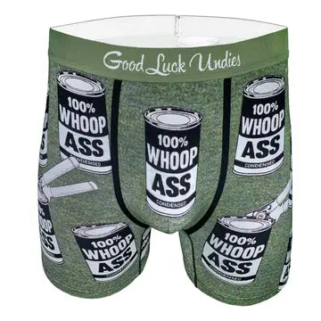 Good Luck Undies - Can Of Whoop Ass