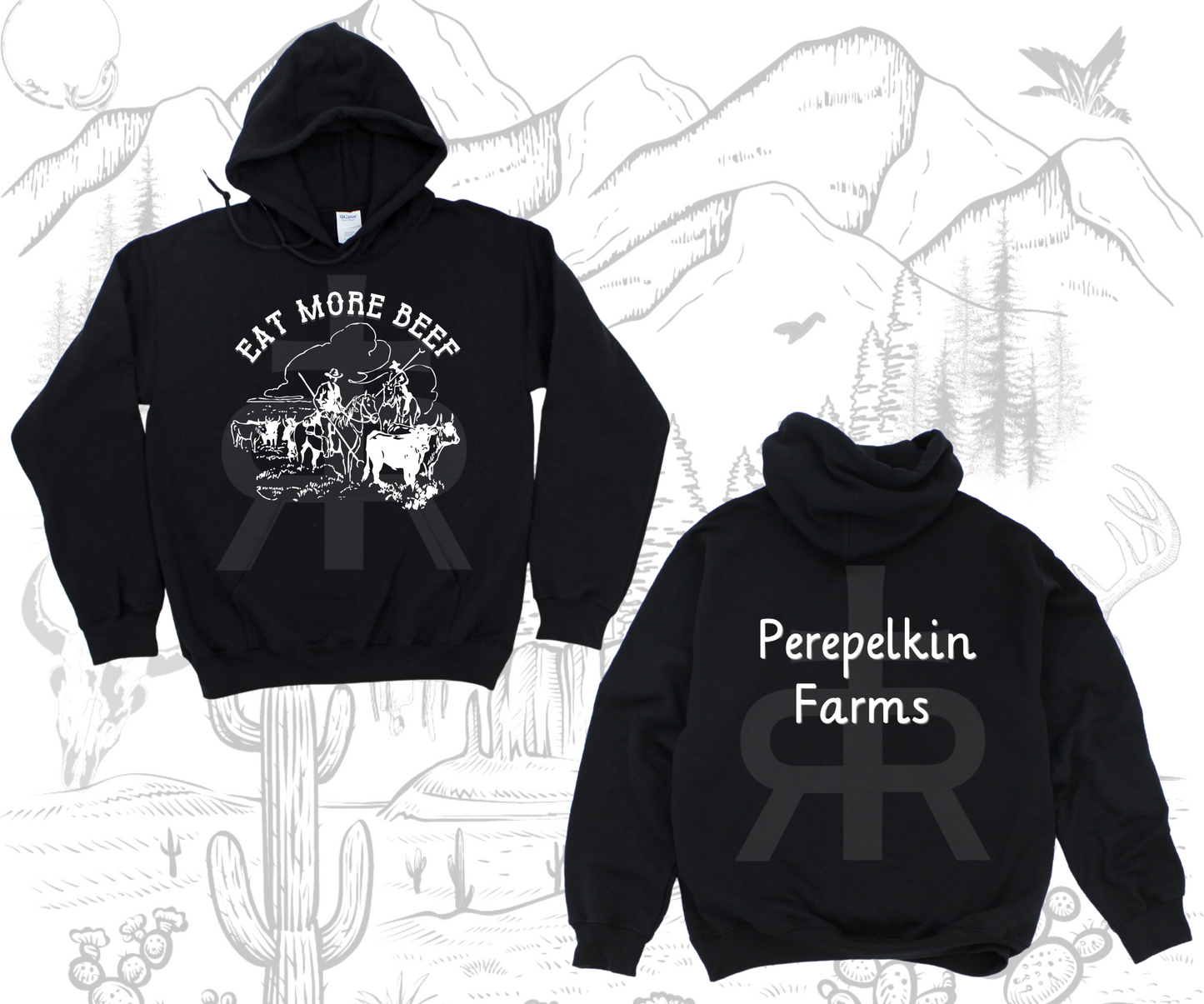 Eat More Beef - Curved