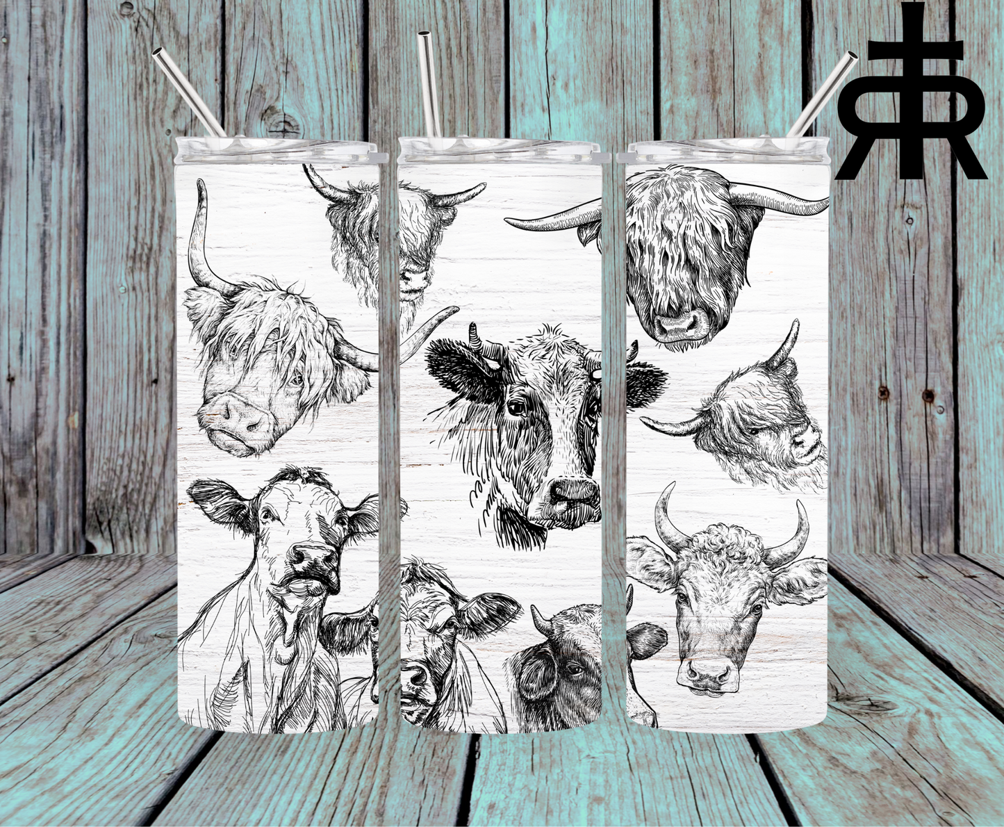 Black and White Cows