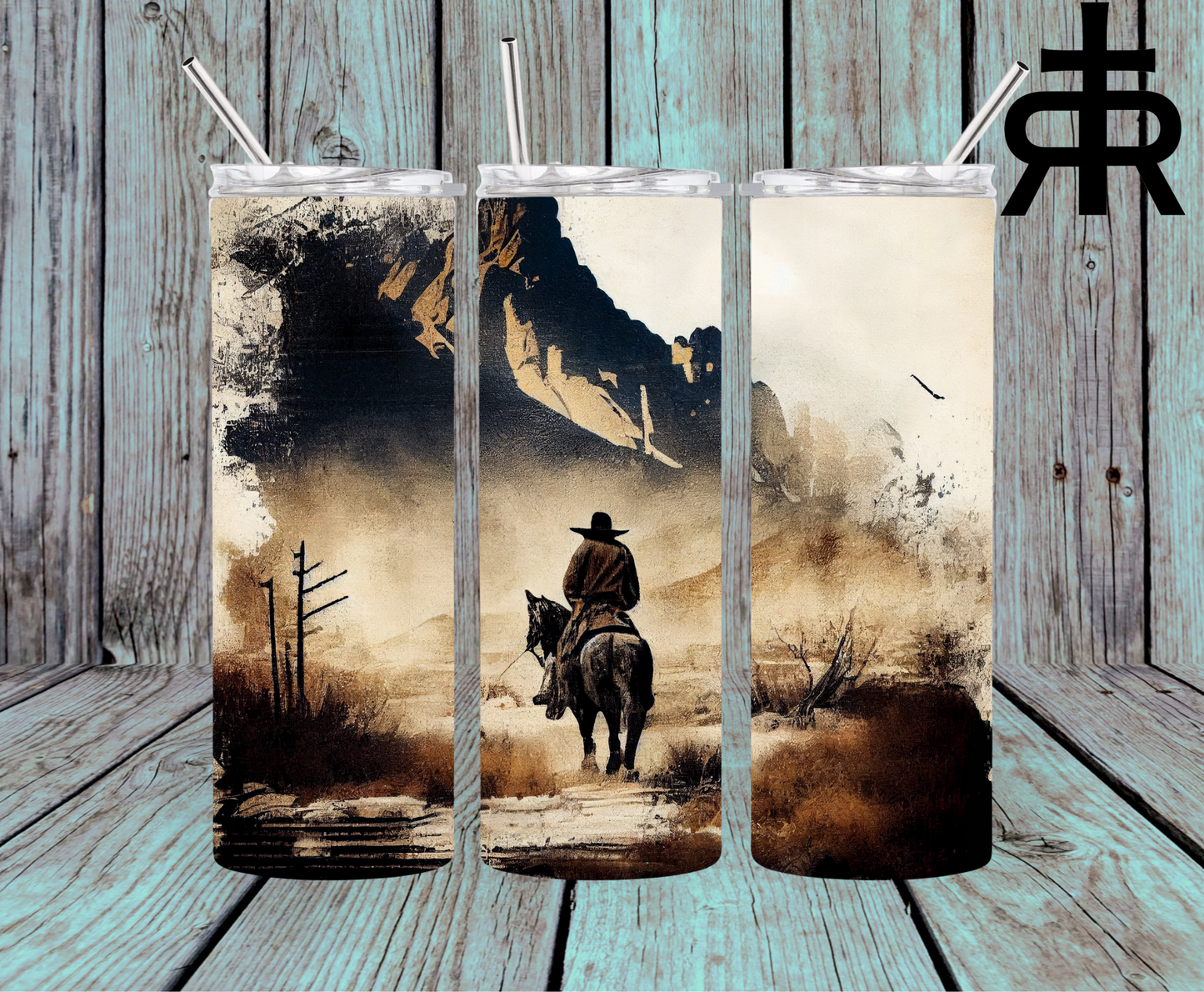 Cowboy In The Mountains