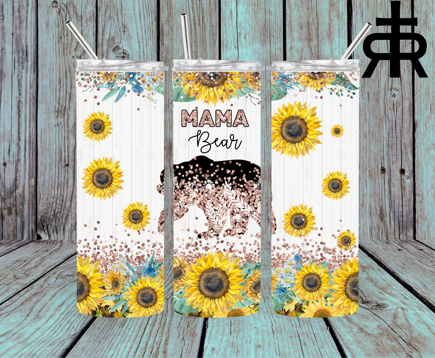 Mama Bear - Sunflowers