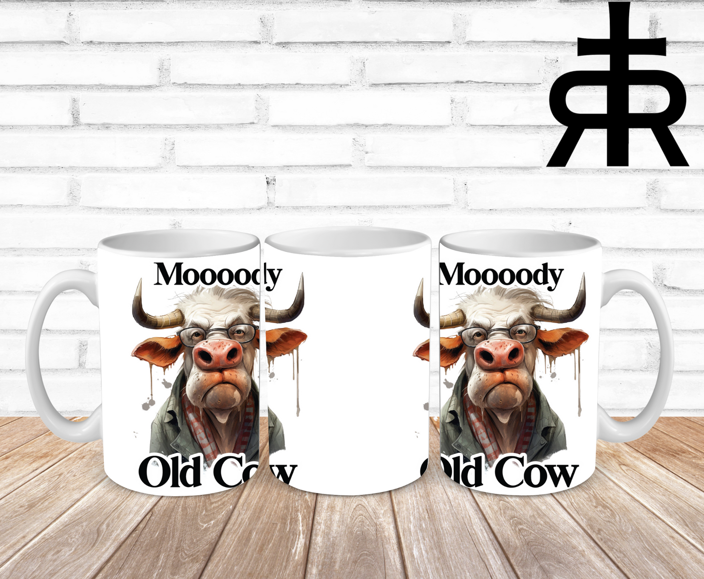 Moooody Old Cow