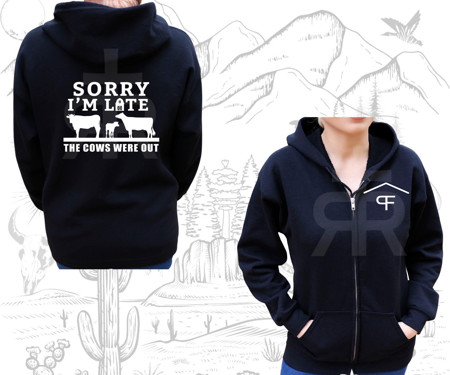 Sorry I'm Late - Zip Up