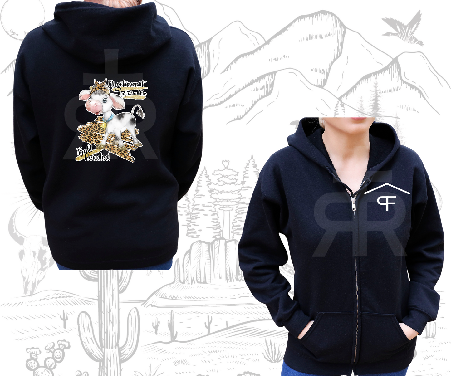 Bull Headed - Zip Up