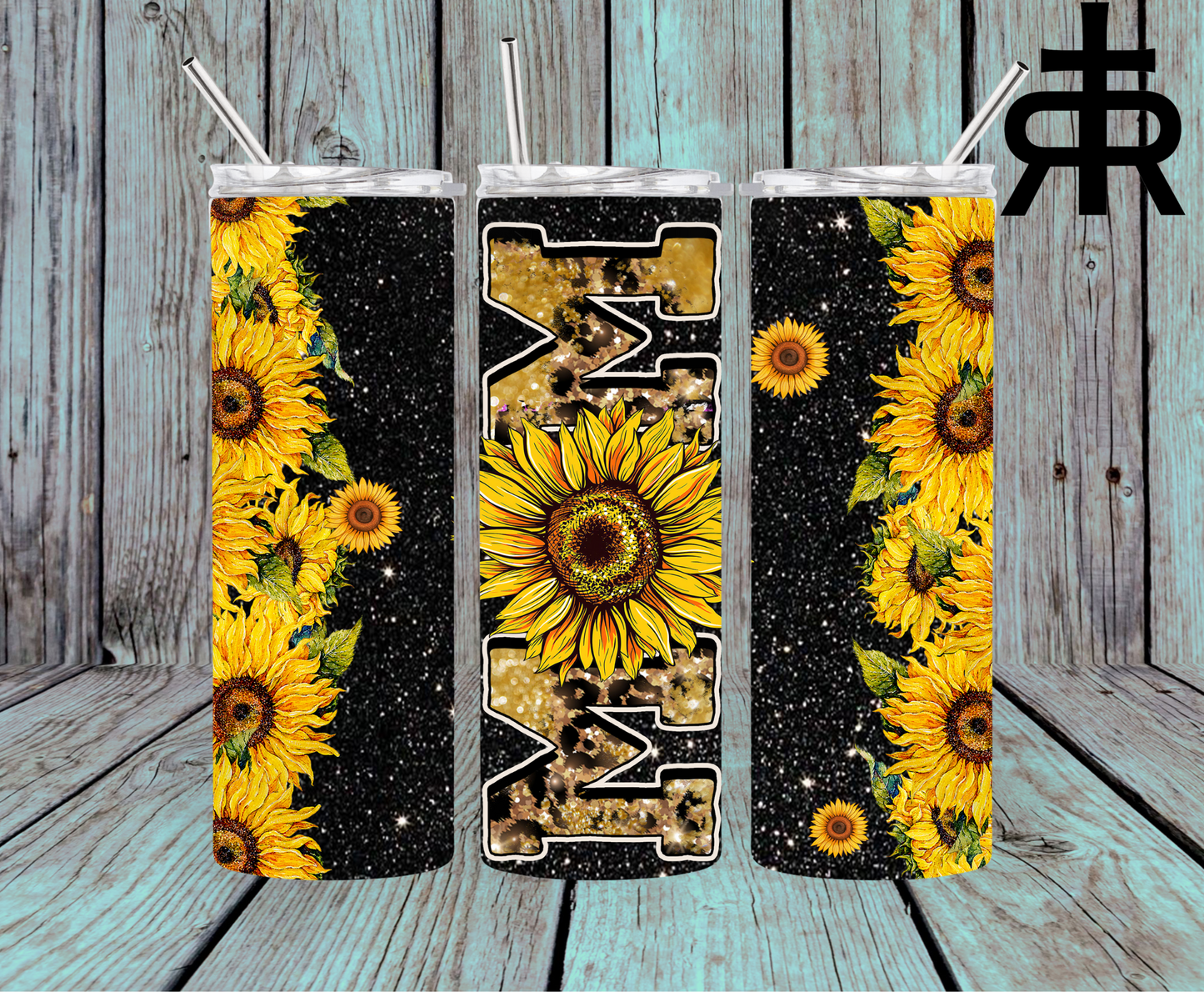 Mom - Dark Sunflowers