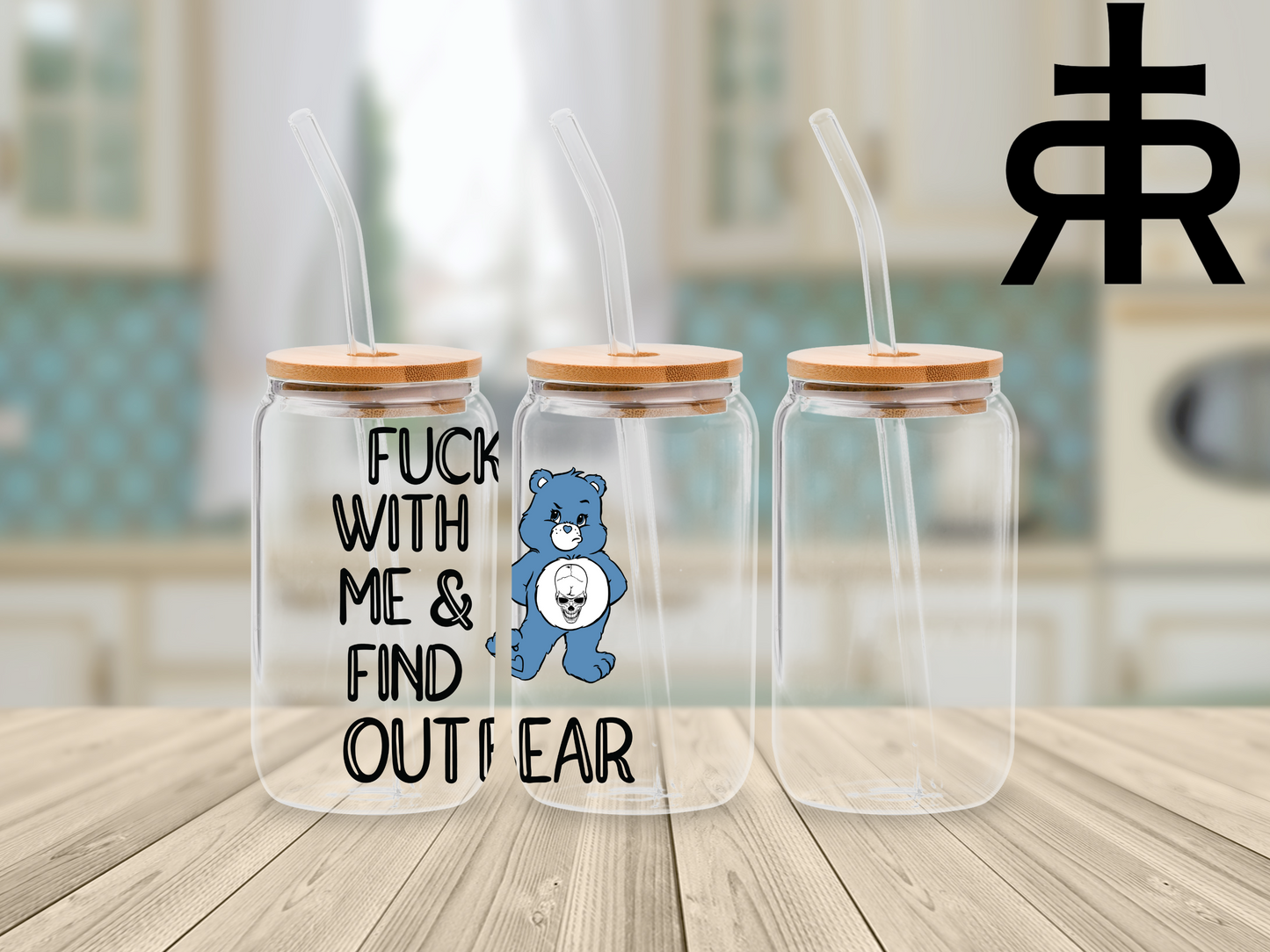 Swear Bear - Fuck With Me - Blue