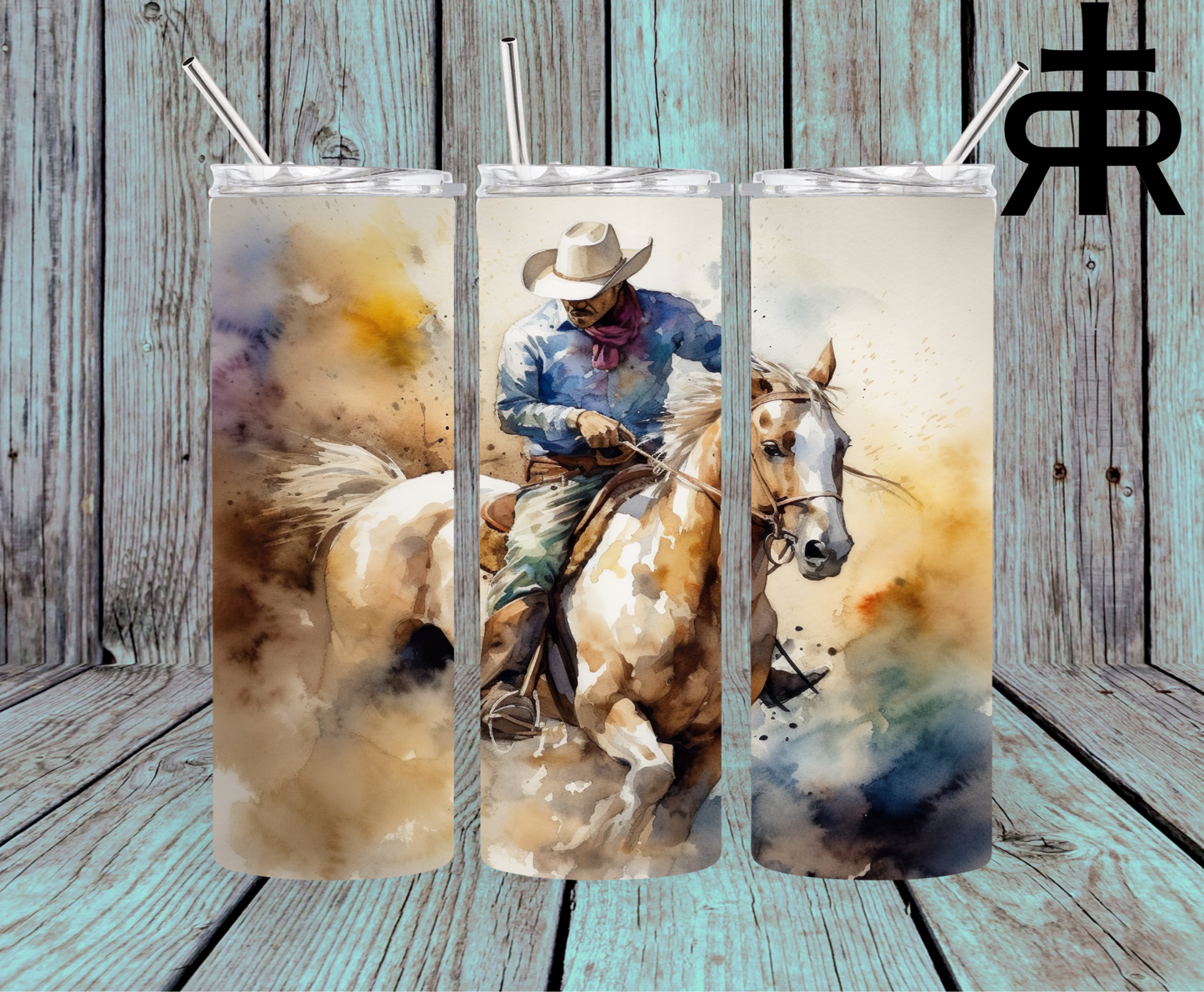 Cowboy - Water Colour