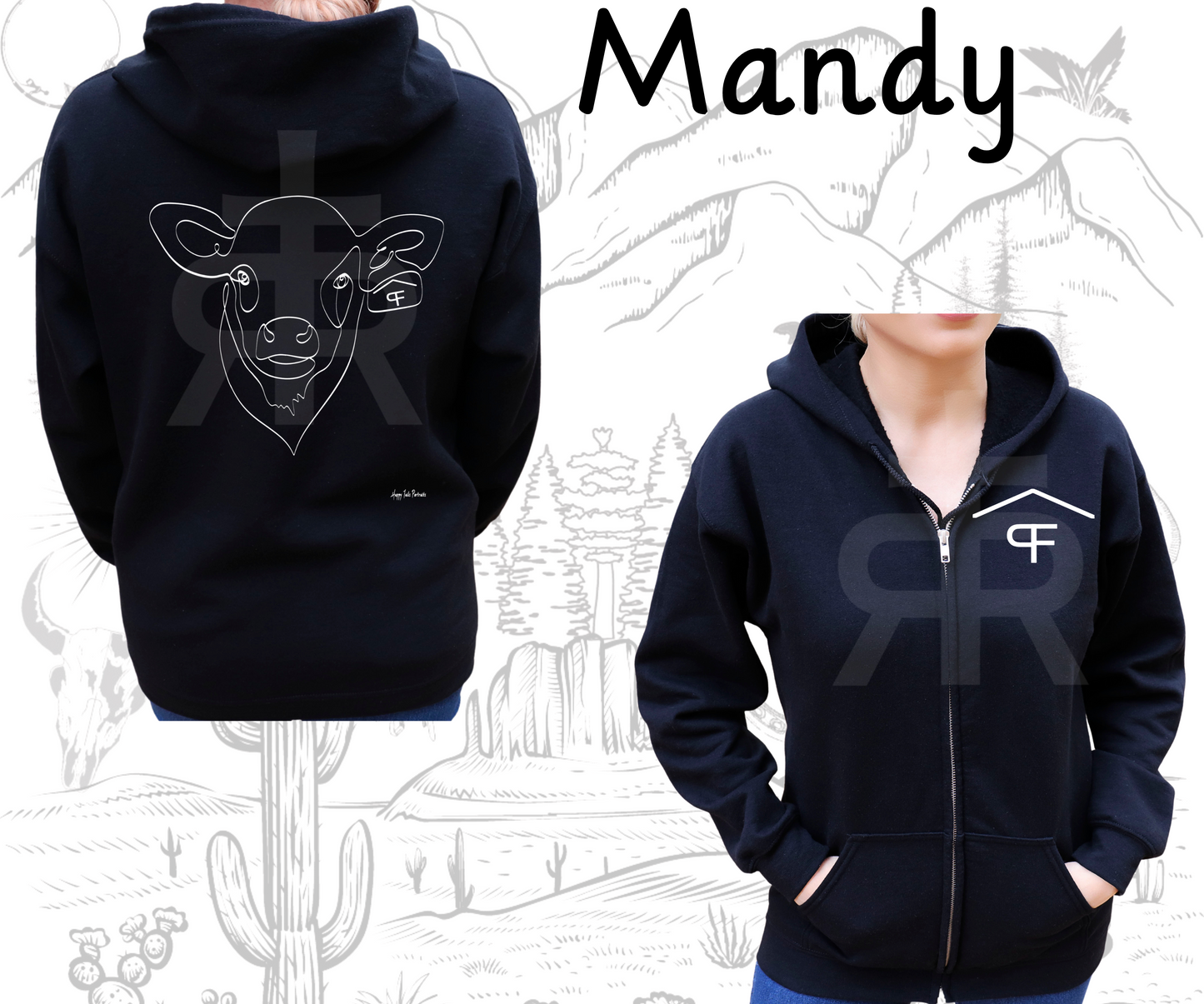 Mandy - Zip Up