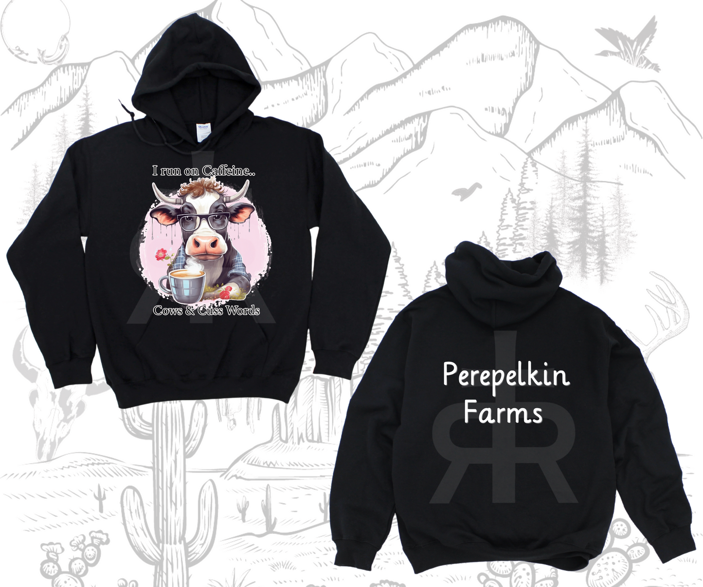 Run On Caffeine, Cows and Cuss Words