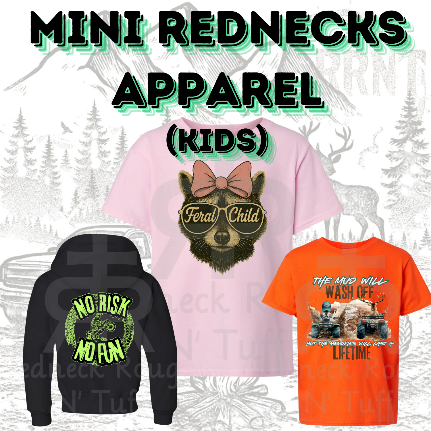 Mini Rednecks - Apparel