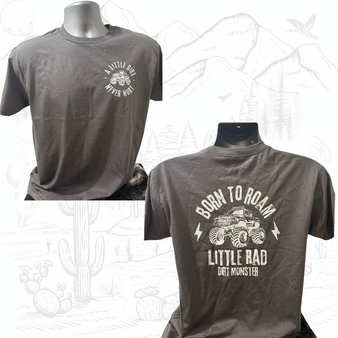 A Littler Dirt Never Hurt - White Design