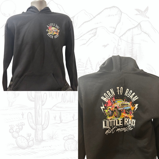 A Littler Dirt Never Hurt - Multi Coloured Design - Hoodie