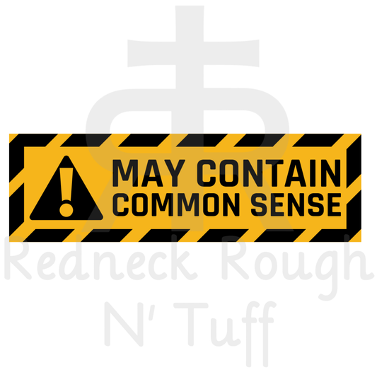 May Contain Common Sense