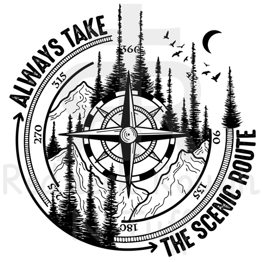 Always Take The Scenic Route