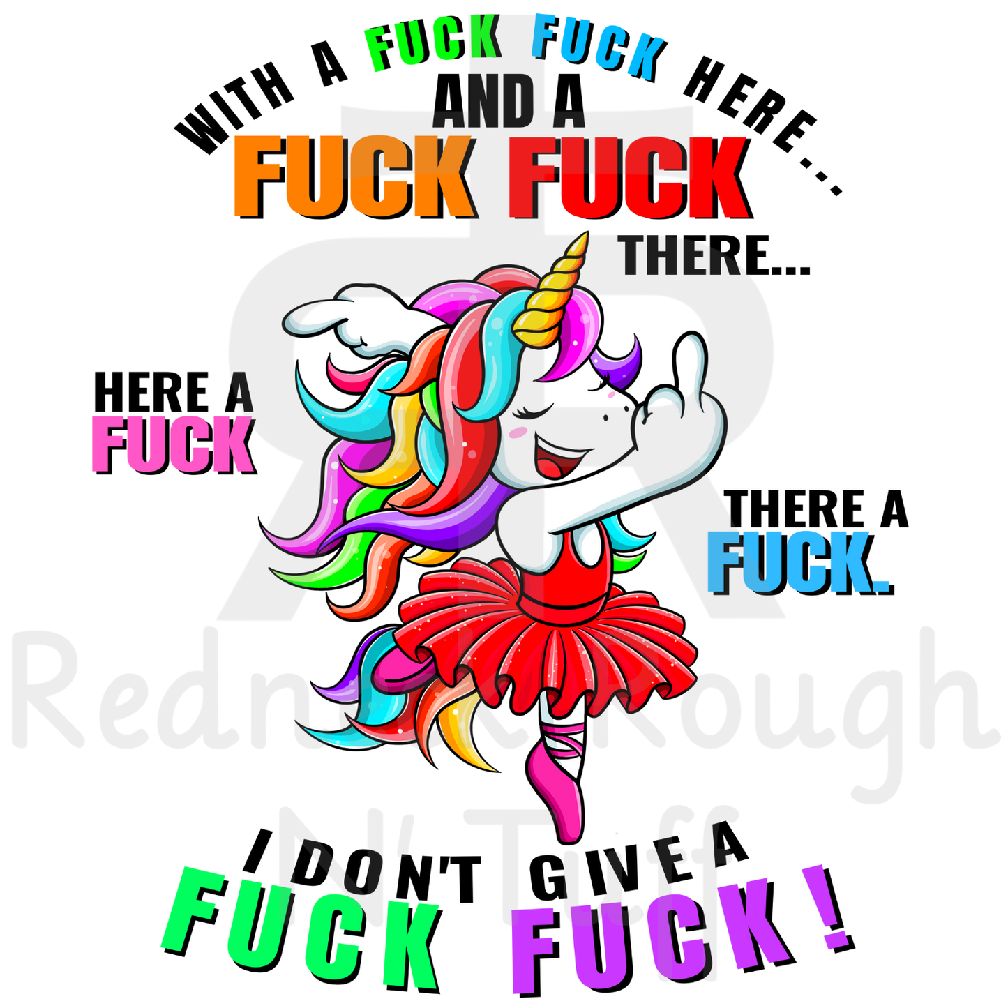 With A Fuck Fuck Here - Unicorn